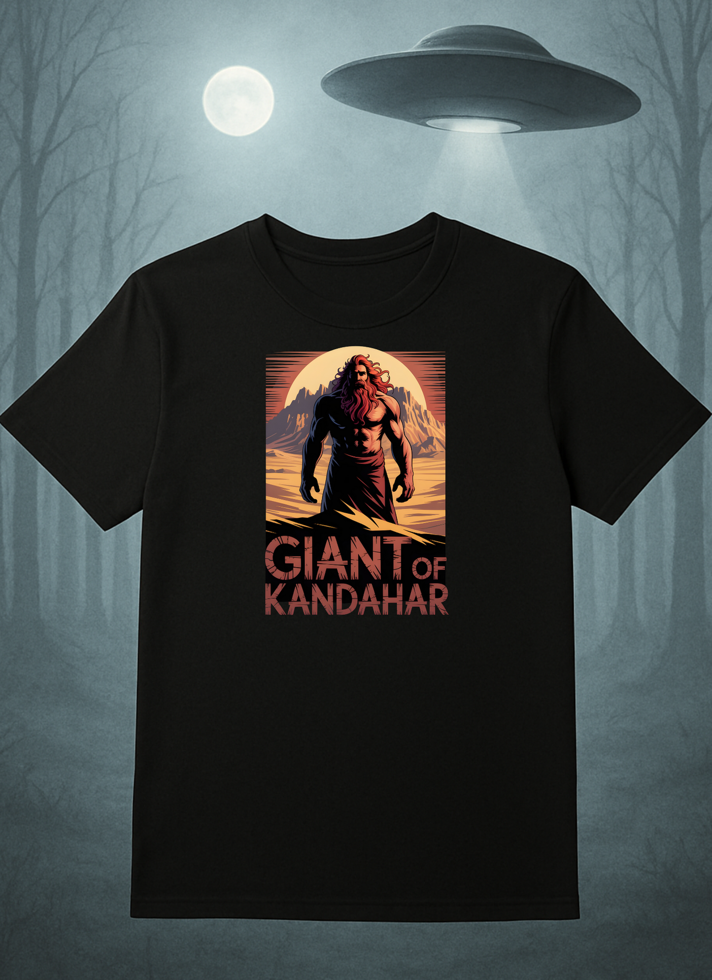Giant of Kandahar – Legendary Red-Haired Giant T-Shirt
